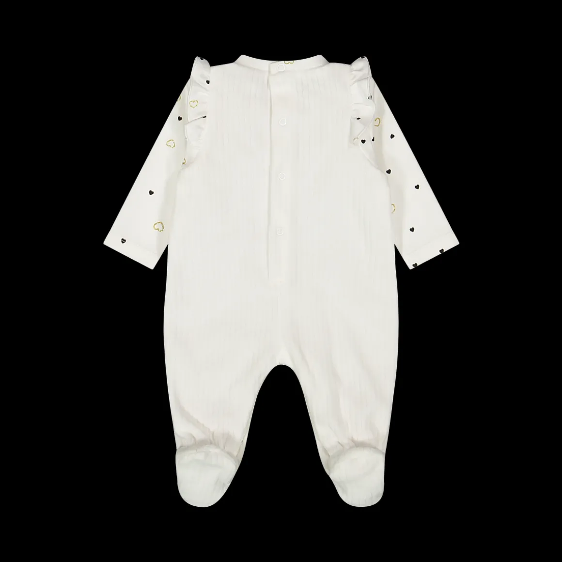 Tutina finta salopette da neonata