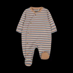 Tutina in interlock rigato neonato