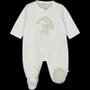 Tutina in jersey con coniglietto per neonato