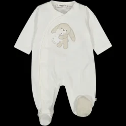 Tutina in jersey con coniglietto per neonato
