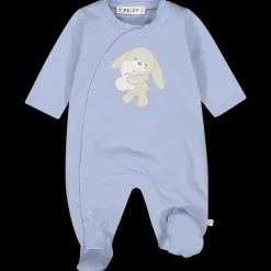 Tutina in jersey con coniglietto per neonato