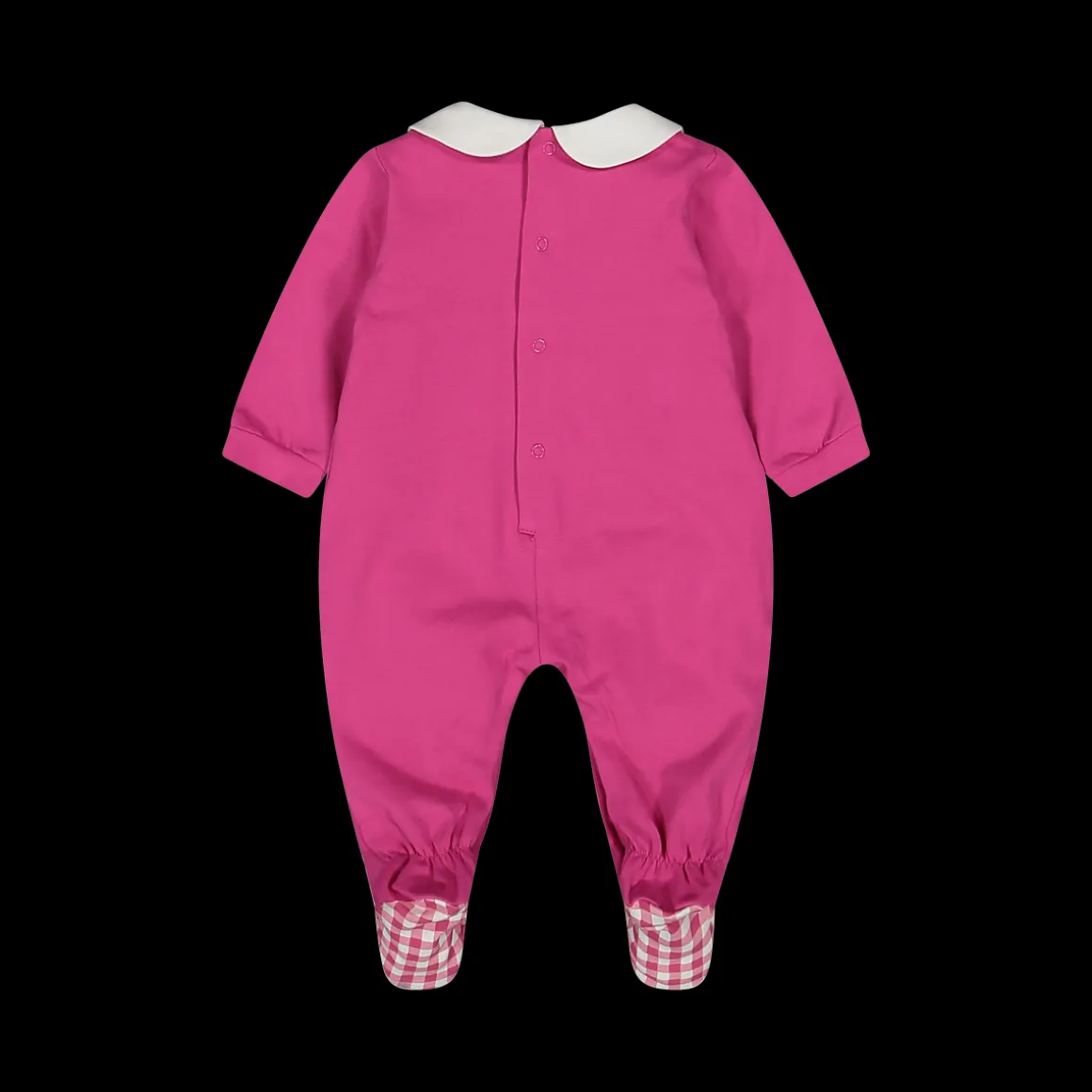 Tutina in jersey fucsia da neonata