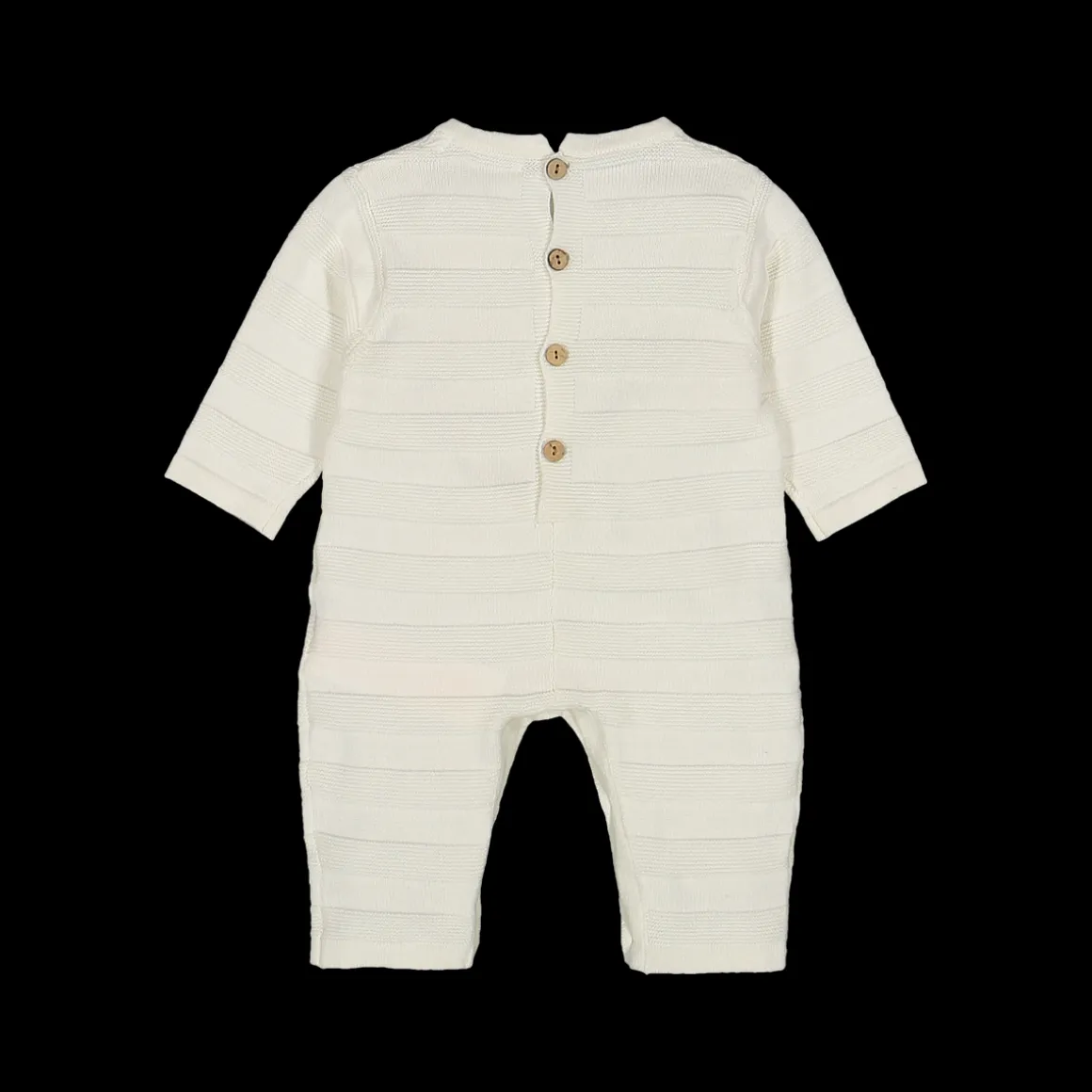 Tutina tricot con orsetto per neonato