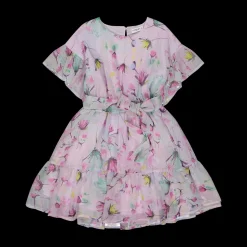 Vestito a fiori acquerellati per bambina