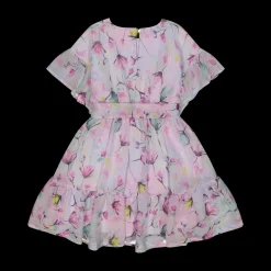 Vestito a fiori acquerellati per bambina