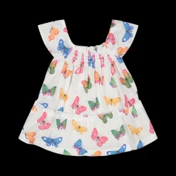 Vestito con farfalle per bambina