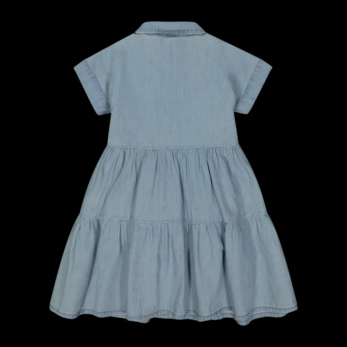 Vestito in chambray per bambina